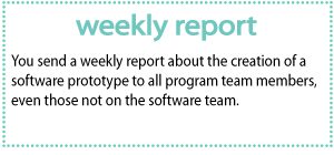 weekly report